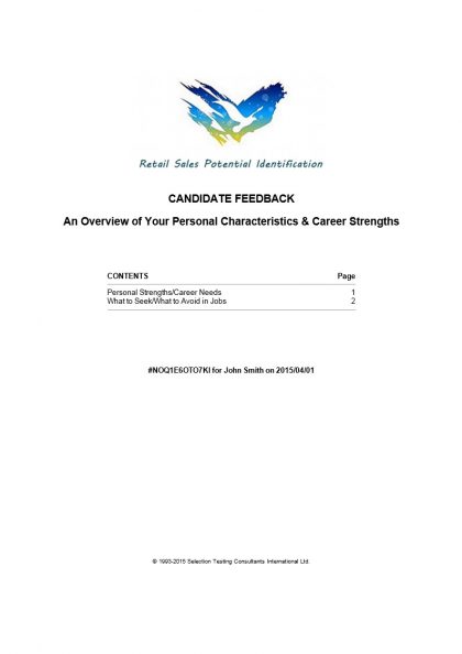 194_RSPI Sample Report - Candidate_1 194_RSPI Sample Report - Candidate_1